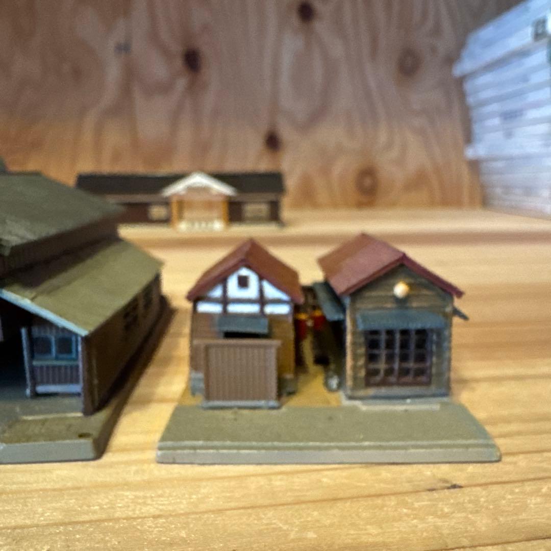 Nゲージ★トミーテック　ジオコレ　昭和の風景ミニジオラマ　ジャンク扱い