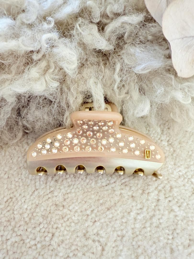 アレクサンドル ドゥ パリ ヘアクリップ ヴァンドーム　ラインストーン