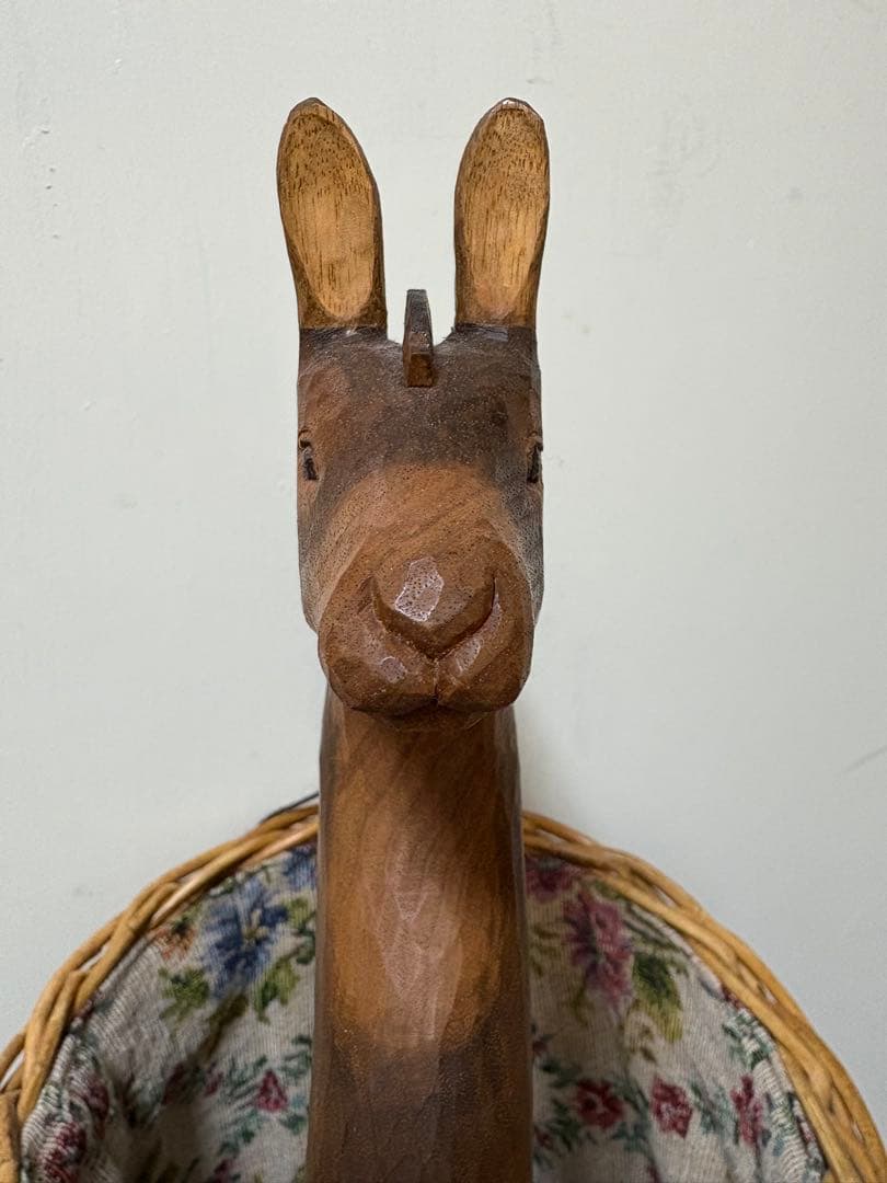 KIYATA バスケット　馬　キヤタ　カゴ　バッグ