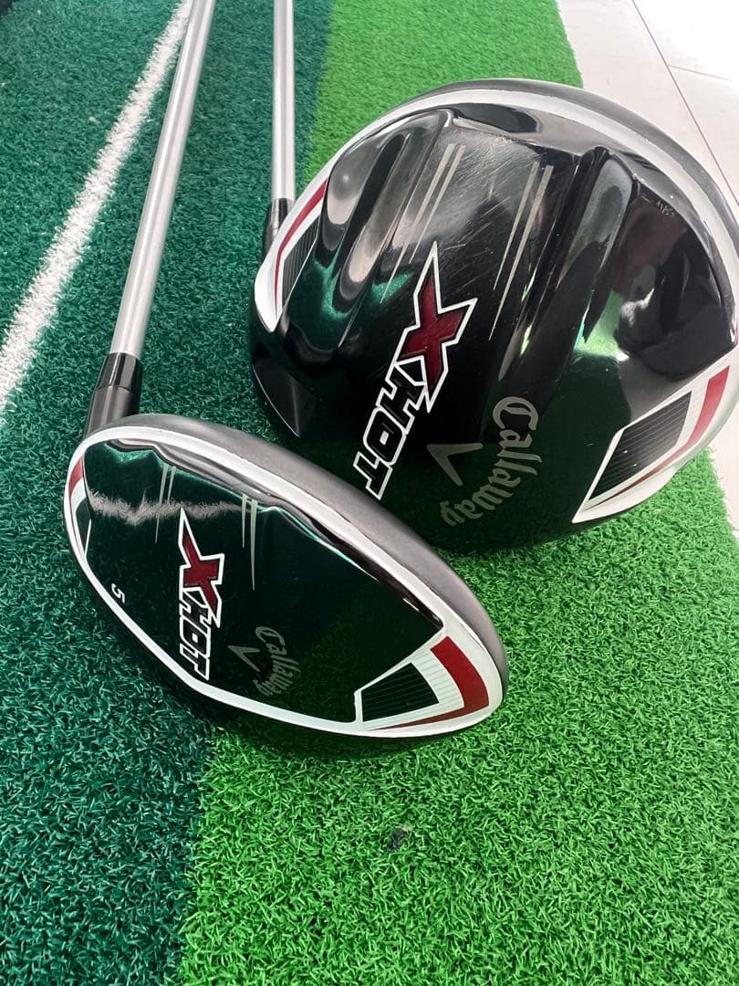 キャロウェイxhot ドライバー 5ウッド　2点セット