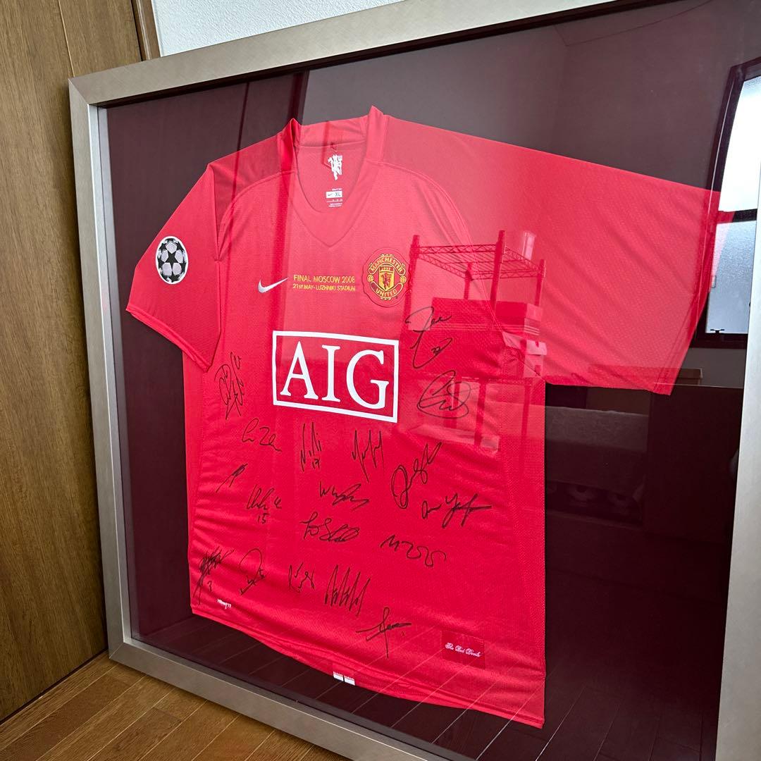 マンチェスターユナイテッド　直筆サイン　ユニフォーム　ロナウド　証明書付き