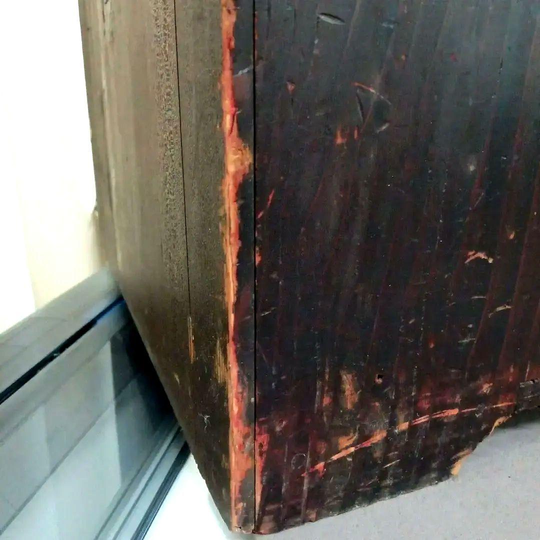 ◆年代物　小箪笥　アンティーク　和風木製箪笥 　3段