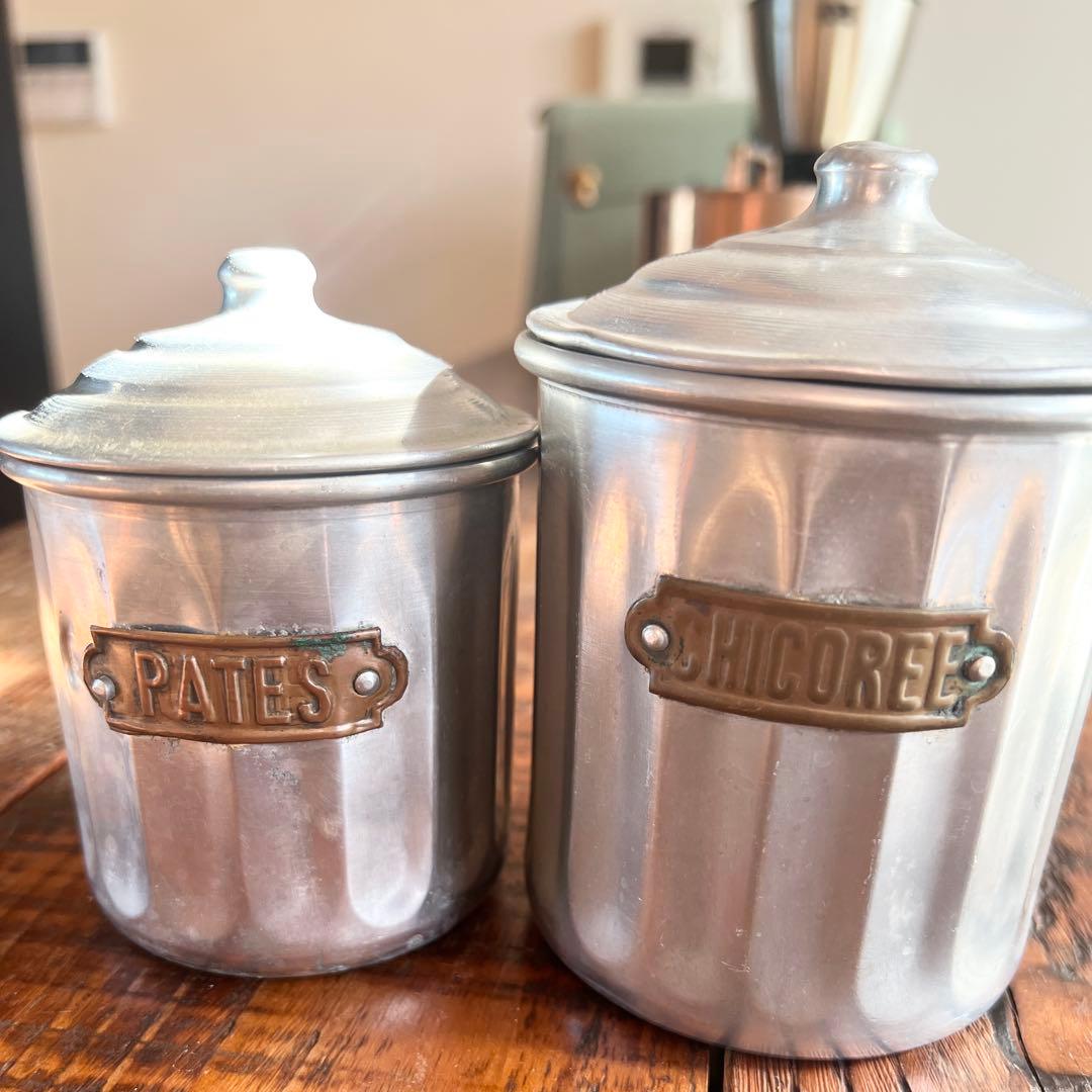 アンティーク　キャニスター