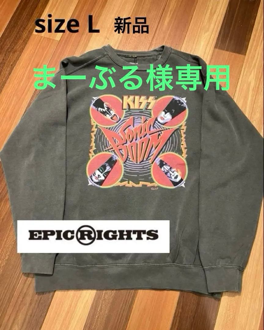 KISS バンド トレーナー スウェット 90年代 ヴィンテージ サイズM