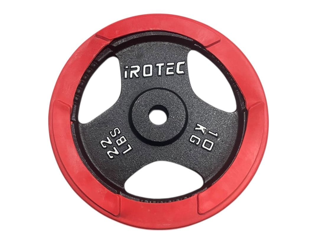 ○【美品】IROTEC アイロテック ラバープレート 10kg 2枚