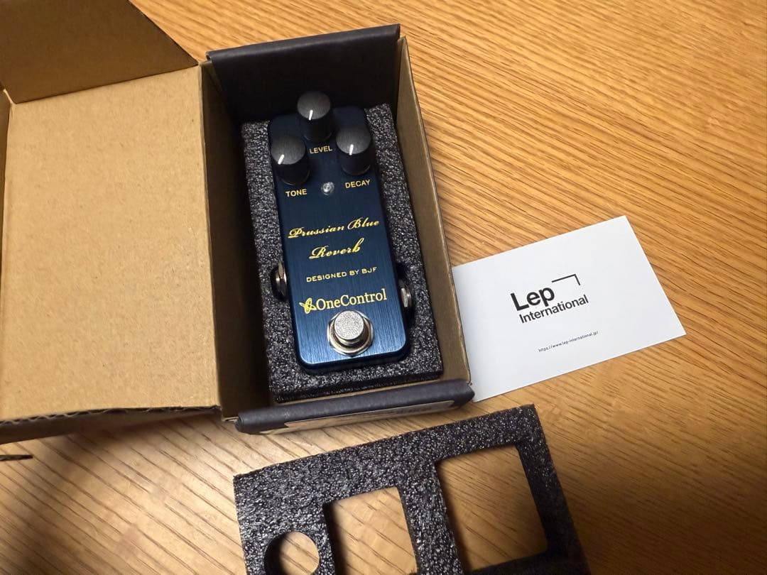 ギター One Control Prussian Blue Reverb OC-PBR