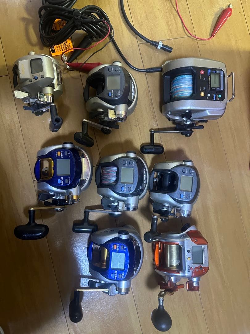 電動リール 8個セット