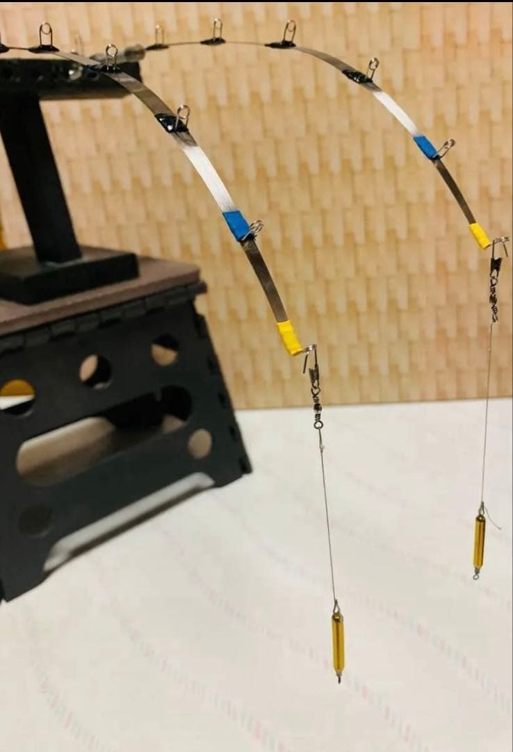 新作穂先　ワカサギステンレス穂先　２本３００ミリ