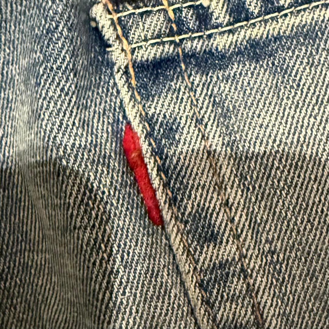 BOROデザインLEVI‘S 501XX 1966 W34鬼ヒゲ！ハチノス