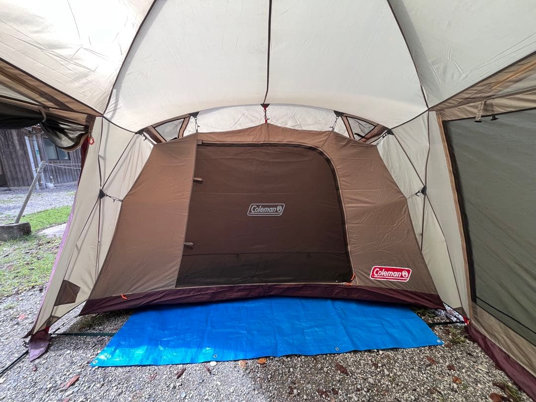 タフスクリーン2ルームハウスナチュラム限定カラーインナーマット、グランドシート付