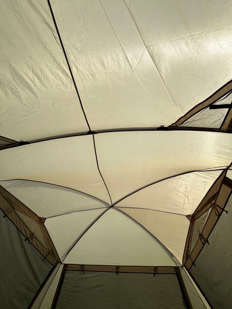 タフスクリーン2ルームハウスナチュラム限定カラーインナーマット、グランドシート付