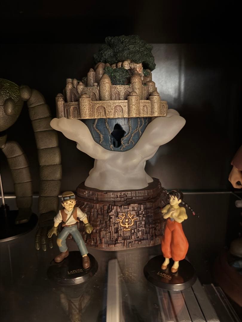 天空の城ラピュタ　ライトアップジオラマ