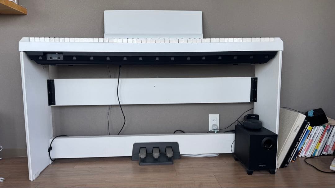 YAMAHA 電子ピアノ デジタルピアノ P-105 ホワイト