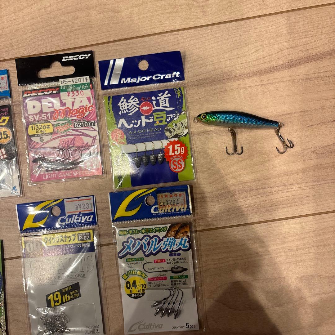 アジング引退セット　ワーム　ルアー　新品多数　VS-7055N