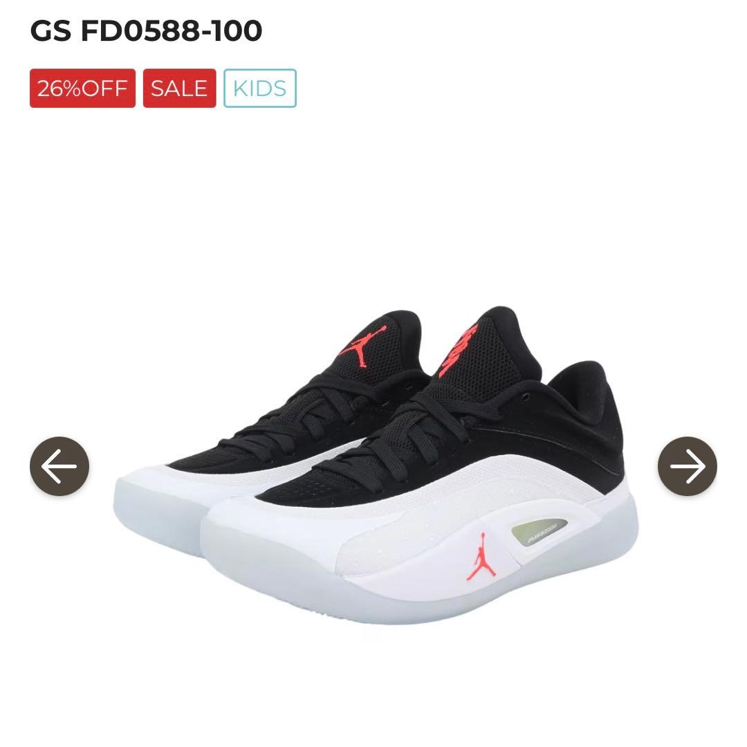 Jordan ZION4 NIKEバスケットボールシューズ　ザイオン4