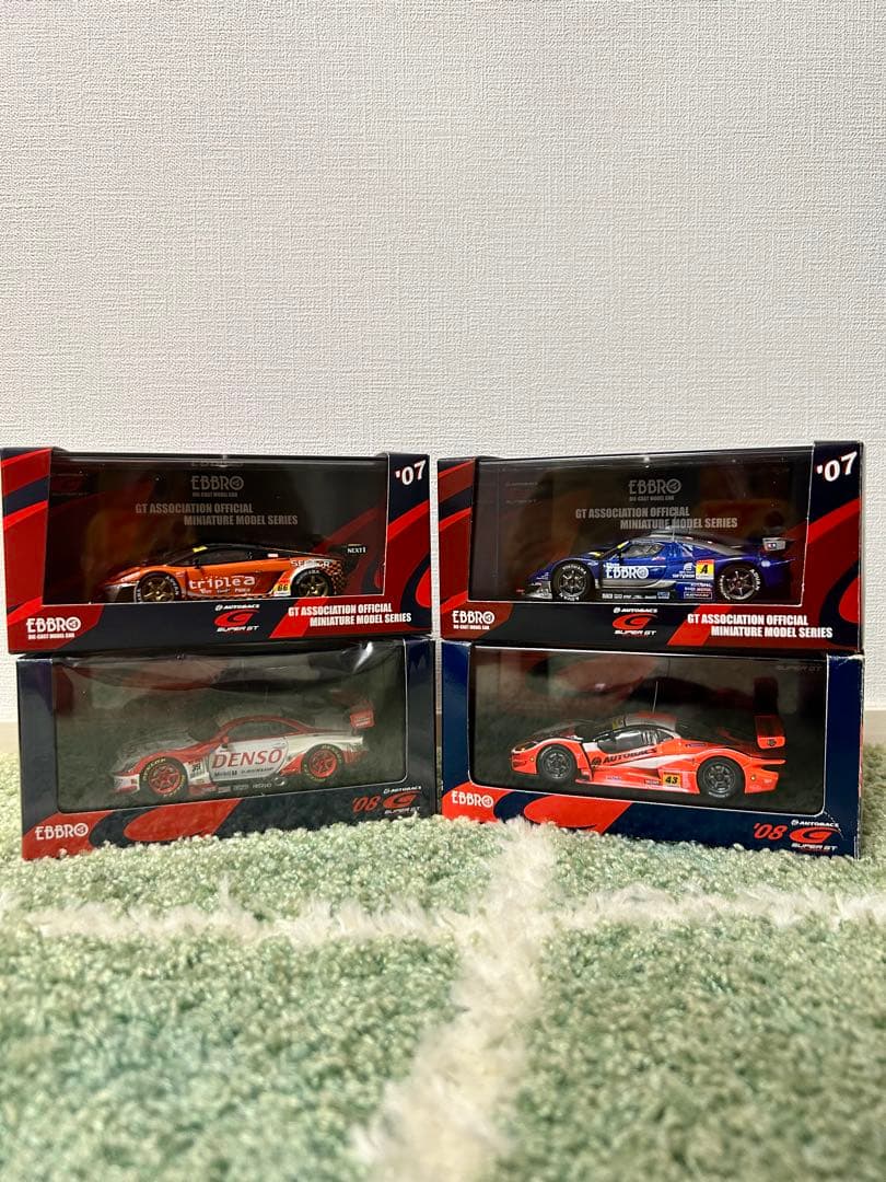EBBRO SUPER GT 1/43 ミニカー 4台セット