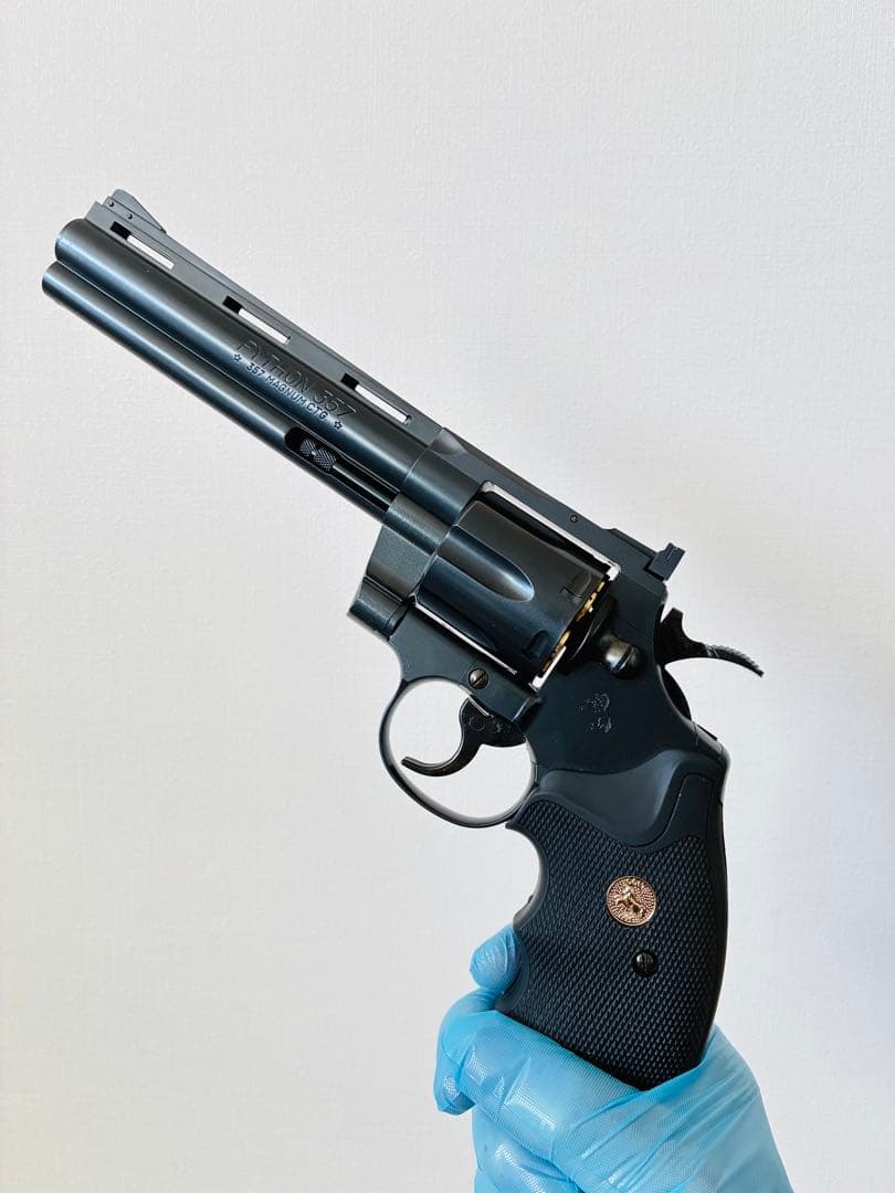 東京マルイ　絶版品　コルトパイソン357マグナム6インチ／ガスリボルバー