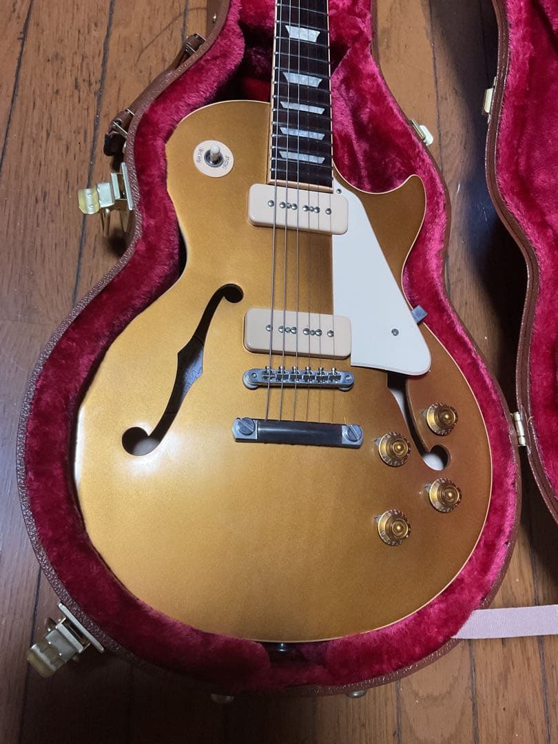 週末割引　Gibson ES-lespaul ゴールドトップ　P90
