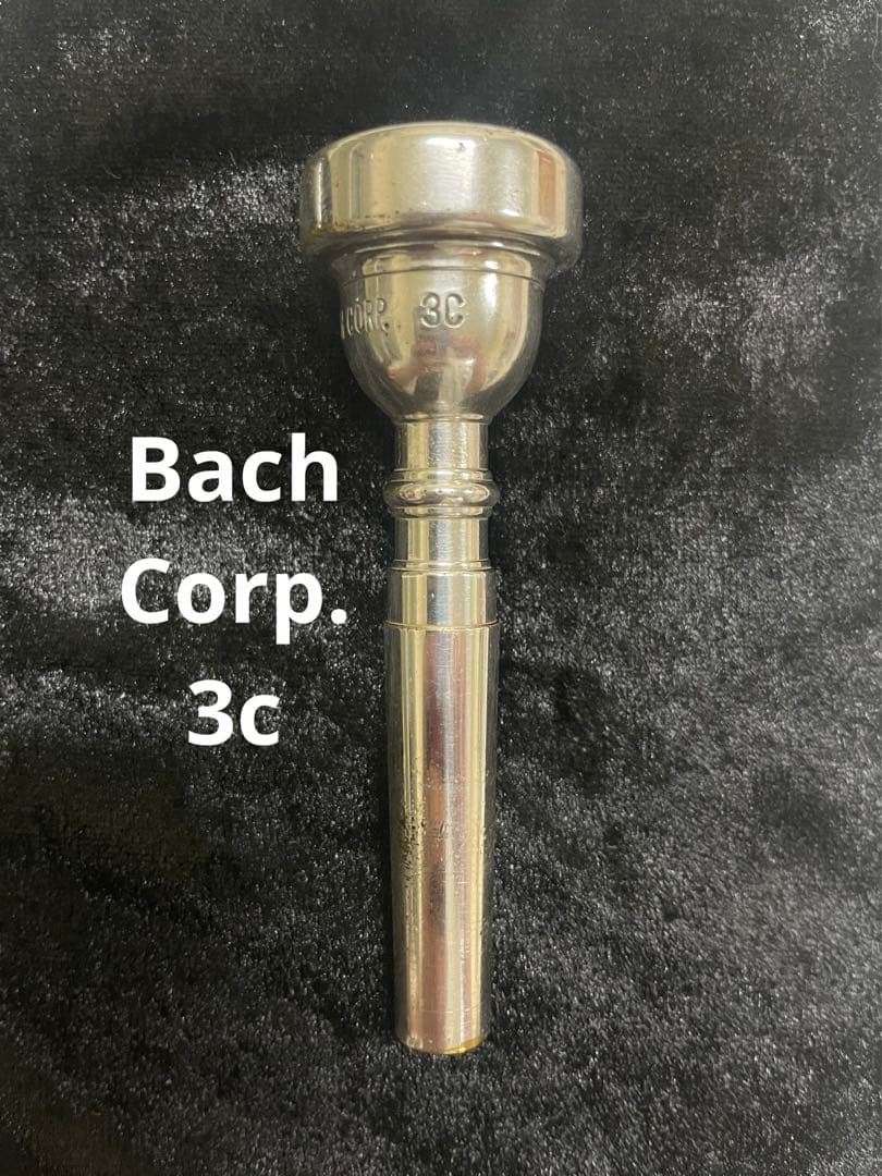 【希少】Bach corp. 3c ディープピリオド　マウスピース
