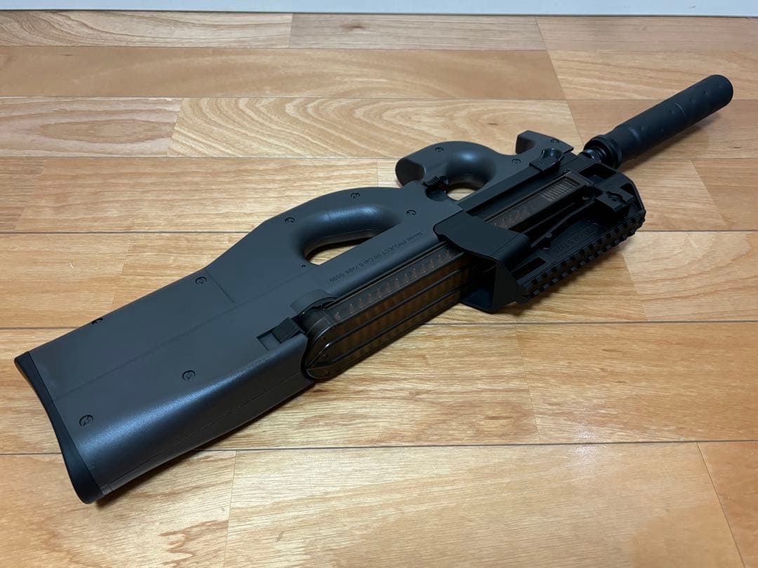 マルイ P90TR トリプルレイル サイレンサー ほぼ未使用 ASGK刻印有り