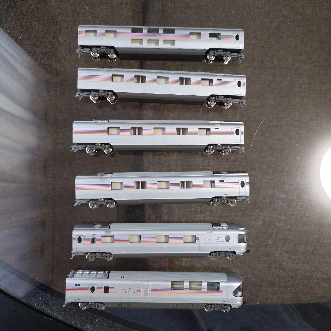 【Nゲージ】KATO10-399 室内灯つき E26系カシオペア基本6両セット
