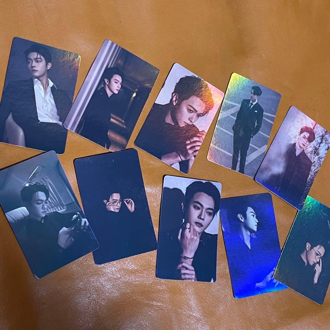 「訳あり」シュー・カイ  許凱　10枚入りキラキラカード