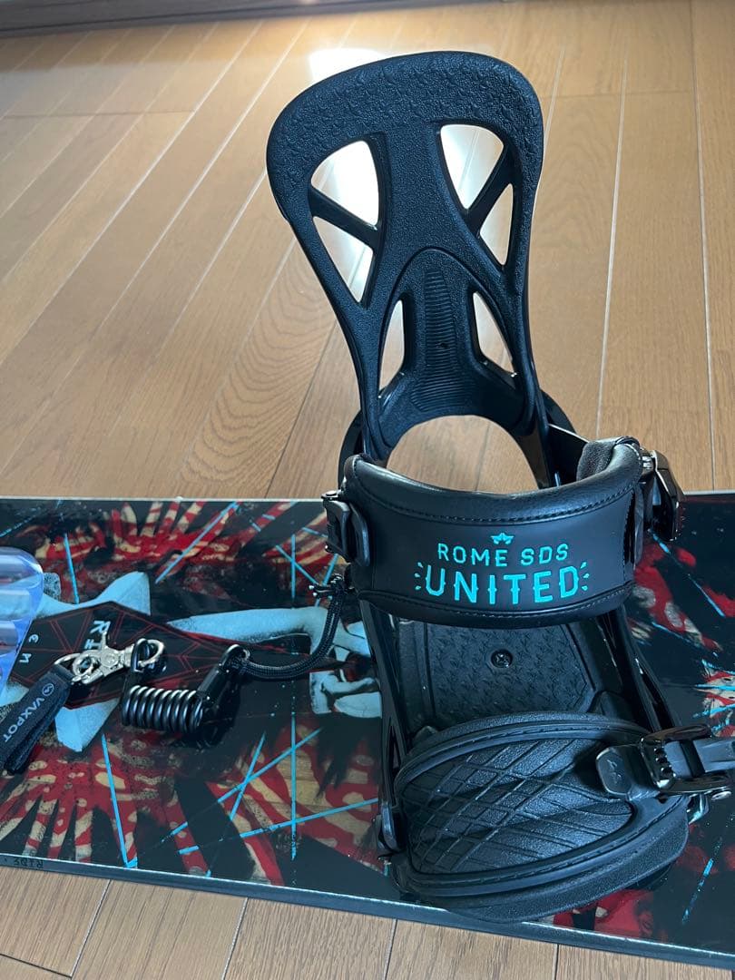 RIDE WILDLIFE155ROMEメンズスノーボードセット ケース付き