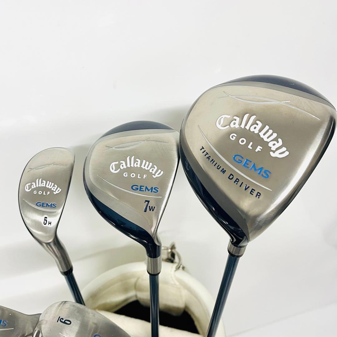 未使用　女性用　キャロウェイ　レディース　ゴルフセット　ゴルフ一式