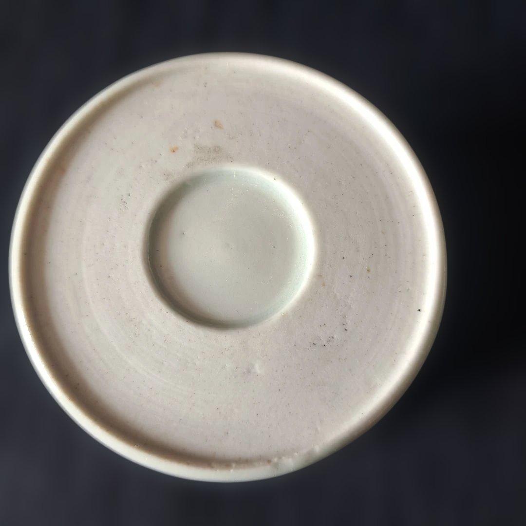 「変わったデザインあります。」 古伊万里蕎麦猪口(直径8.5cm) 骨董アンティ