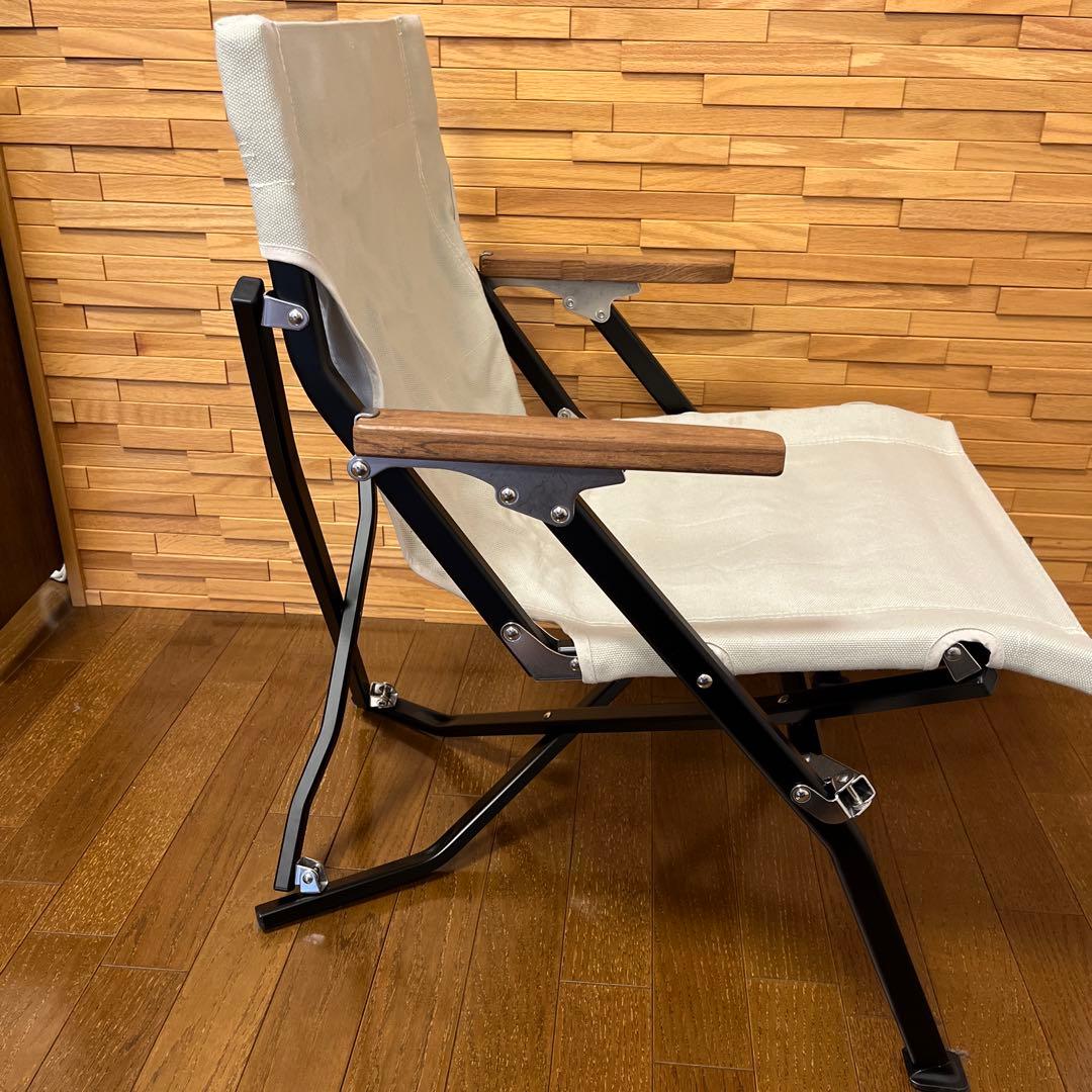  peak ローチェア ショート アイボリー①