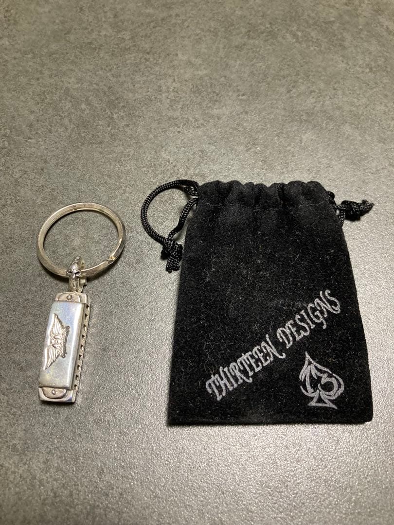 【非売品】AEROSMITH×THIRTEENDESIGNSシルバーキーホルダー