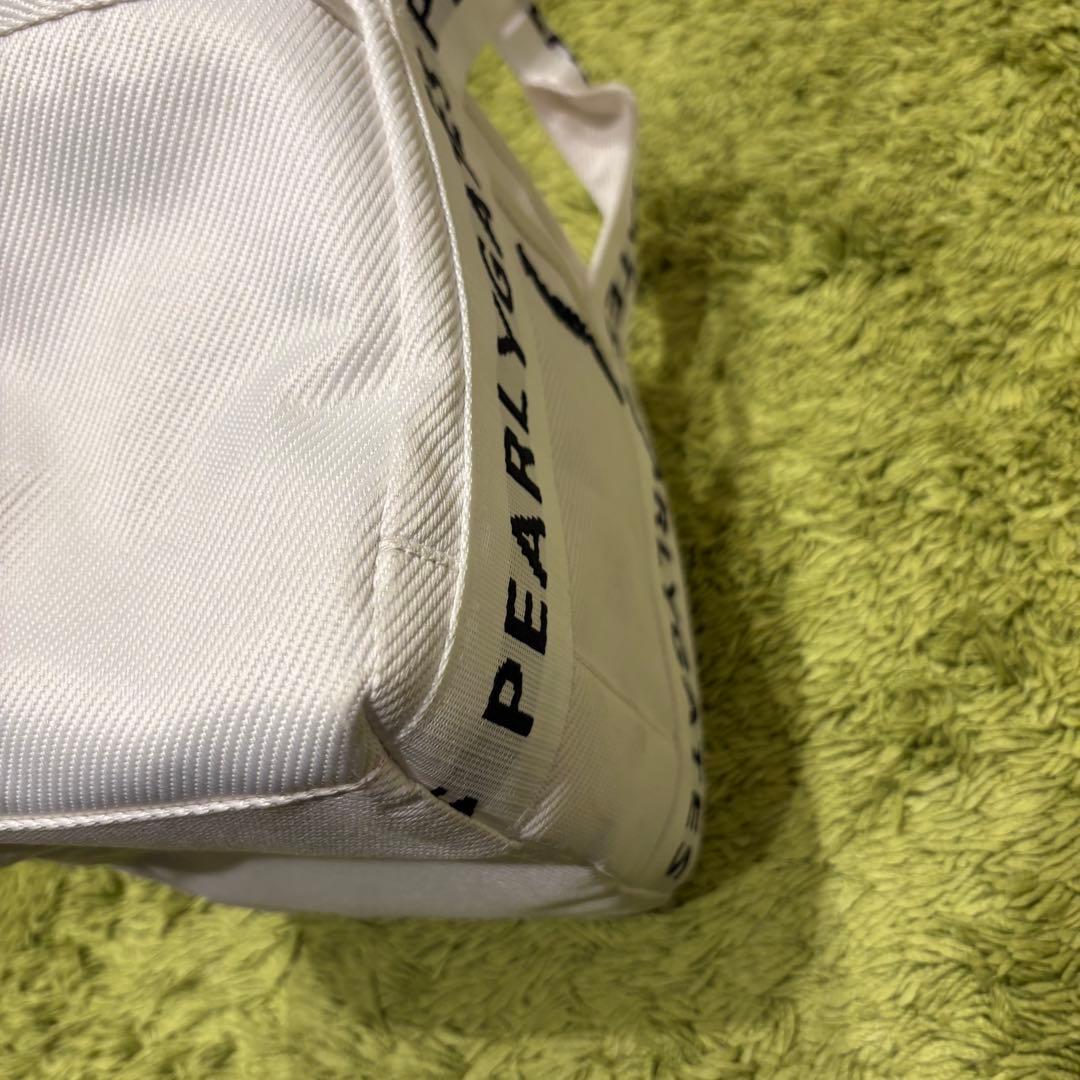 パーリーゲイツ PEARLYGATES カートバッグ ラウンドバッグ ホワイト系