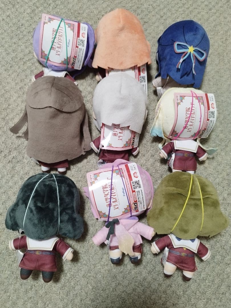 ラブライブ　蓮ノ空学院　きゅるまるぬいぐるみ　全9種セット フリュー