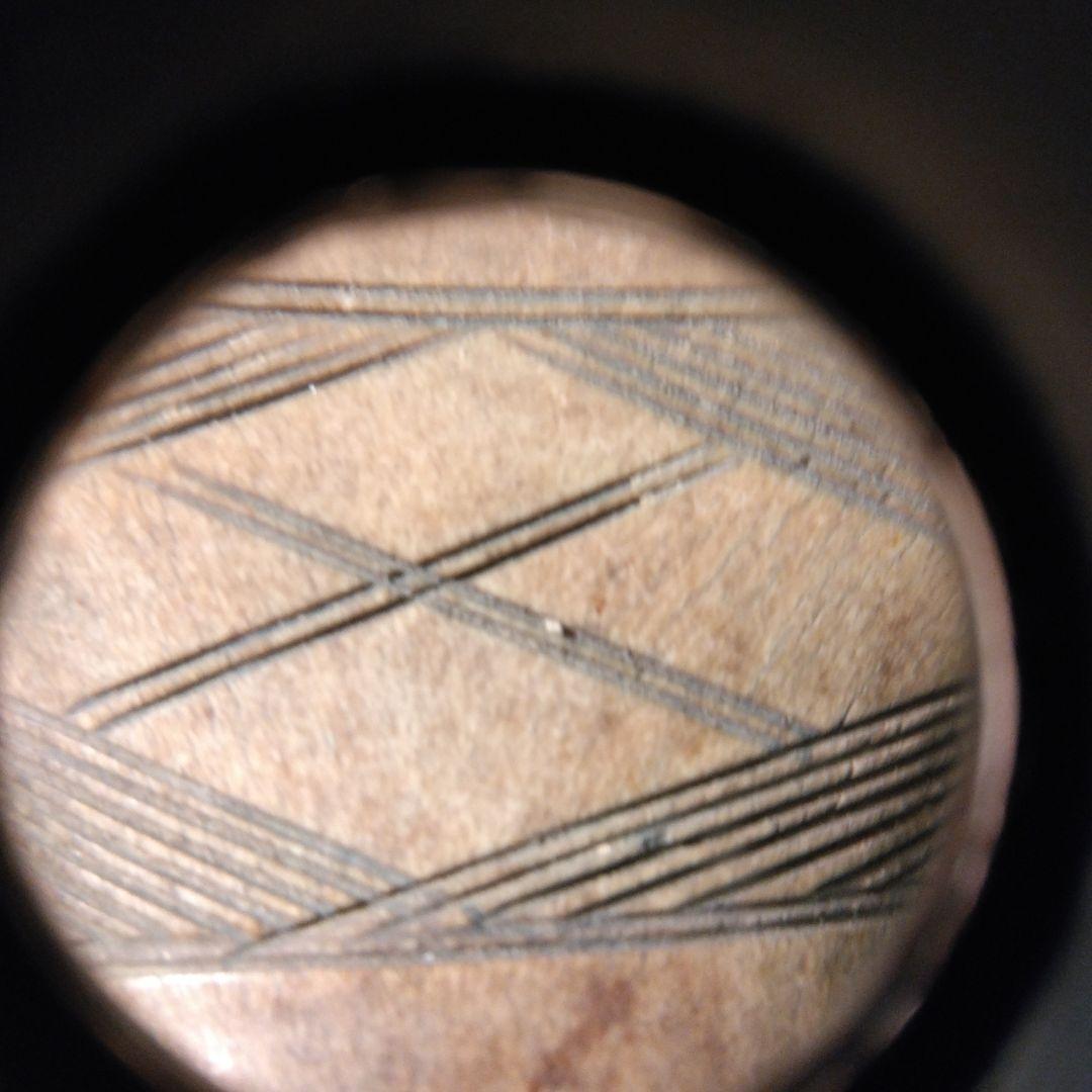 幾何学模様の　1860年代　オブジェ　ボーン幾何学模様