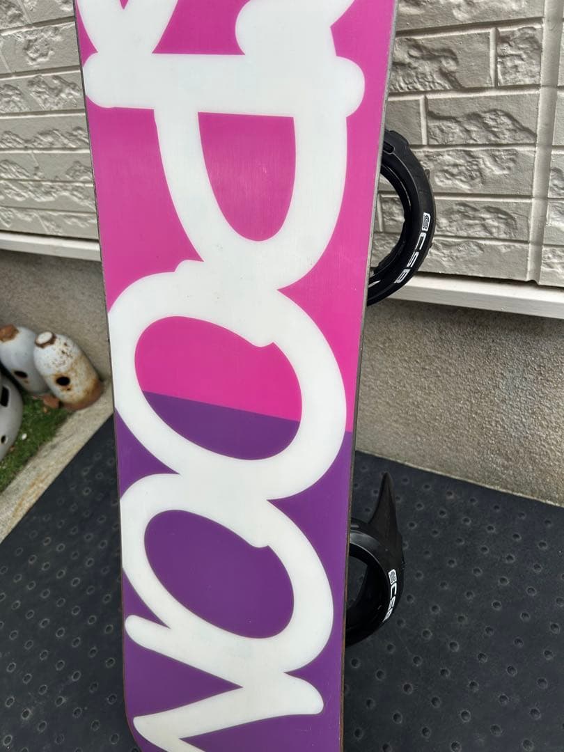 1回使用品 スノーボード2点セット spoon 98cm CSB キッズ 子供