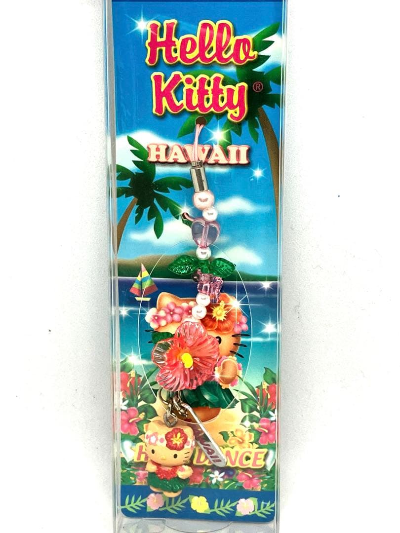 レア ハローキティ ハワイご当地 フラダンス ABCストア限定 ストラップ