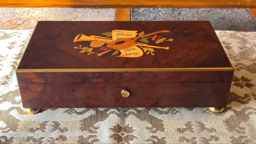 Reuge オルゴール 72弁 チャイコフスキー『くるみ割り人形』3曲入り 高級