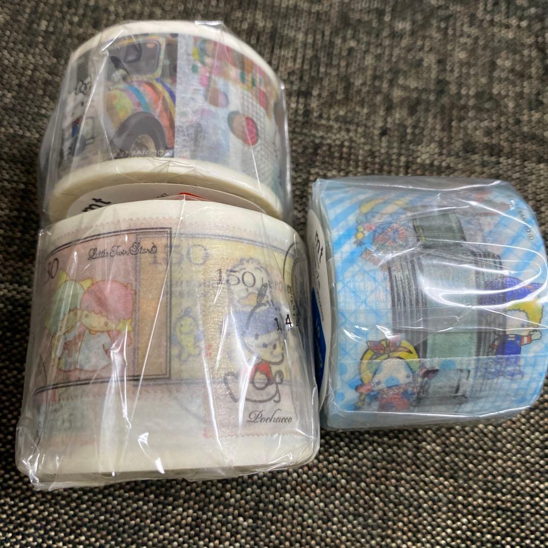 mt サンリオ　限定　マスキングテープ ３本