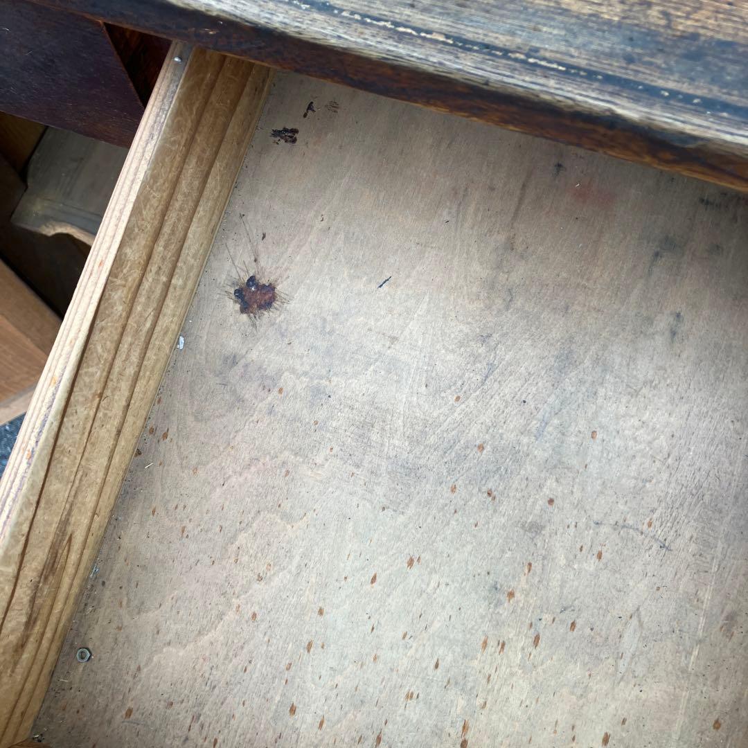 アンティークデスク　レトロ　机　店舗什器　ディスプレイ　レア