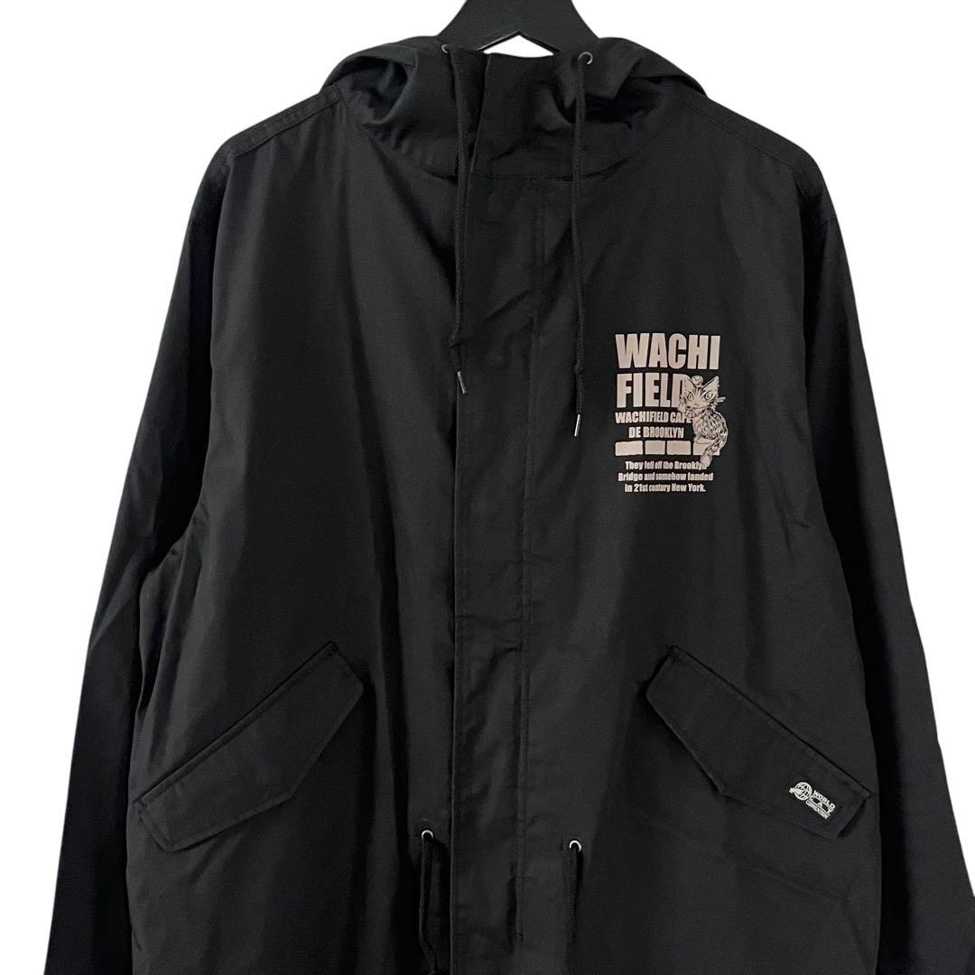 わちふぃーるど モッズコート ブラック F 猫 ダヤン WACHI FIELD