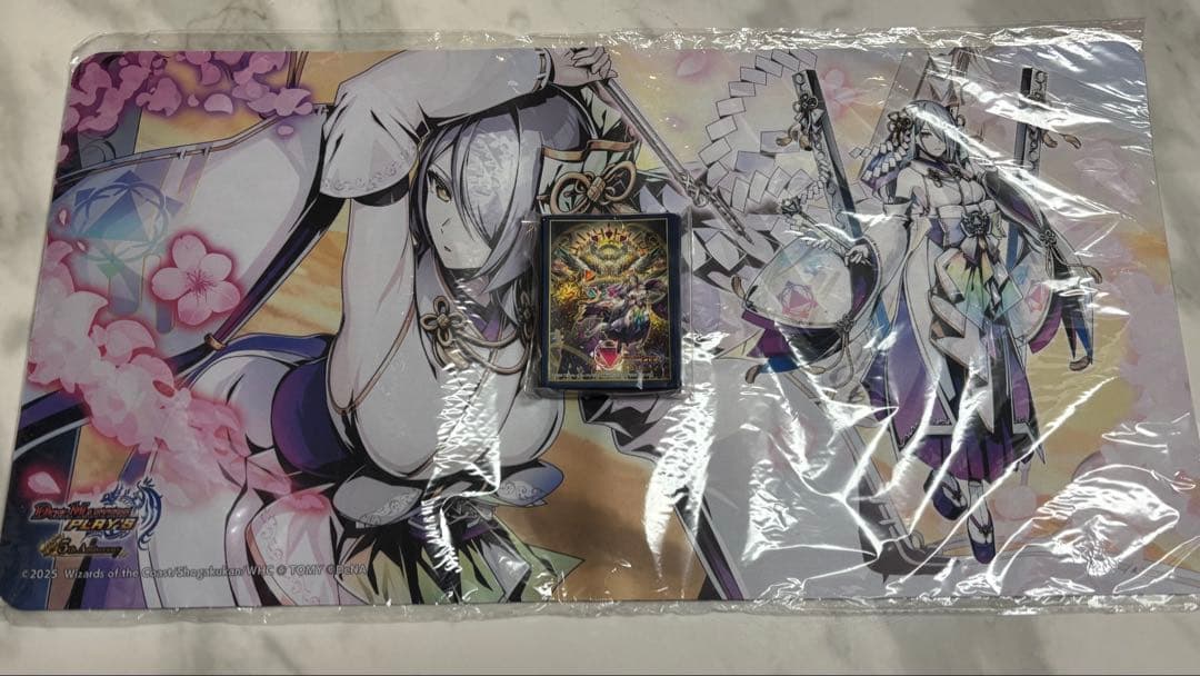 デュエプレフェス　ウェディング　スリーブ　プレイマット