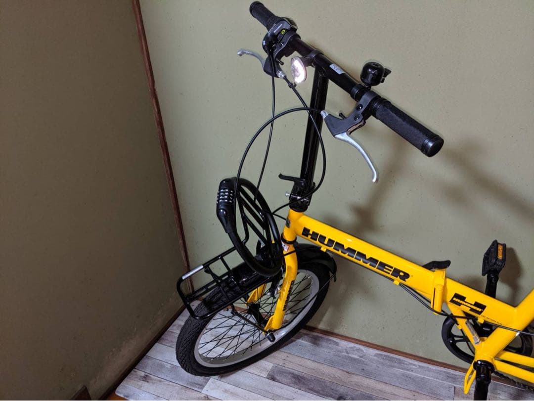 ツーンさん専用　HUMMER 折りたたみ自転車 黄色