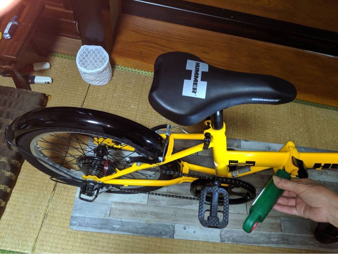 ツーンさん専用　HUMMER 折りたたみ自転車 黄色