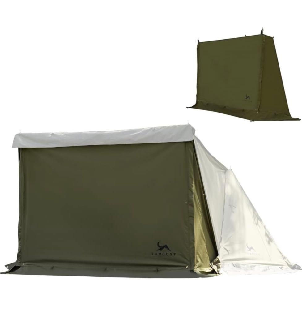 TOMOUNTのパップテント　前幕セット　た中古品