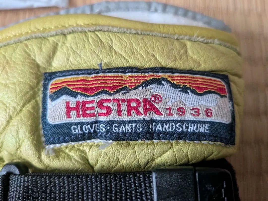 Hestra レザー ミトングローブ サイズ7 スノーボード/スキー