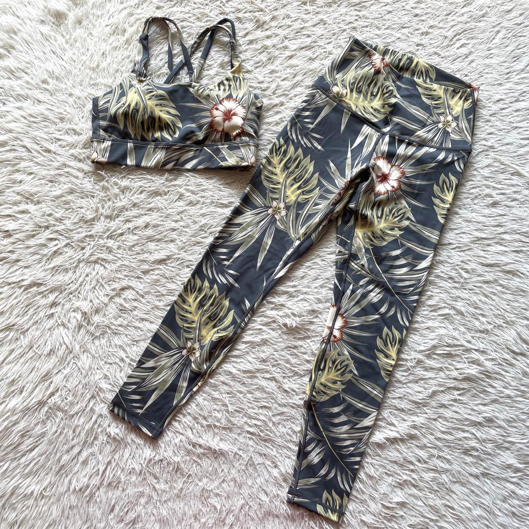 SUKALA ボタニカル ヨガウェア ￼セットアップ ￼状態良好