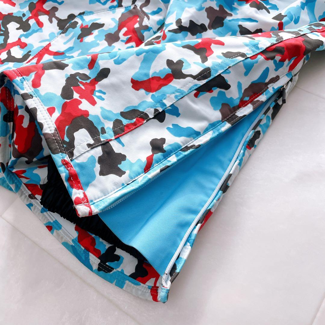 DESCENTE✨デサント HEAT NAVI スキー スノボウェア カモフラ柄