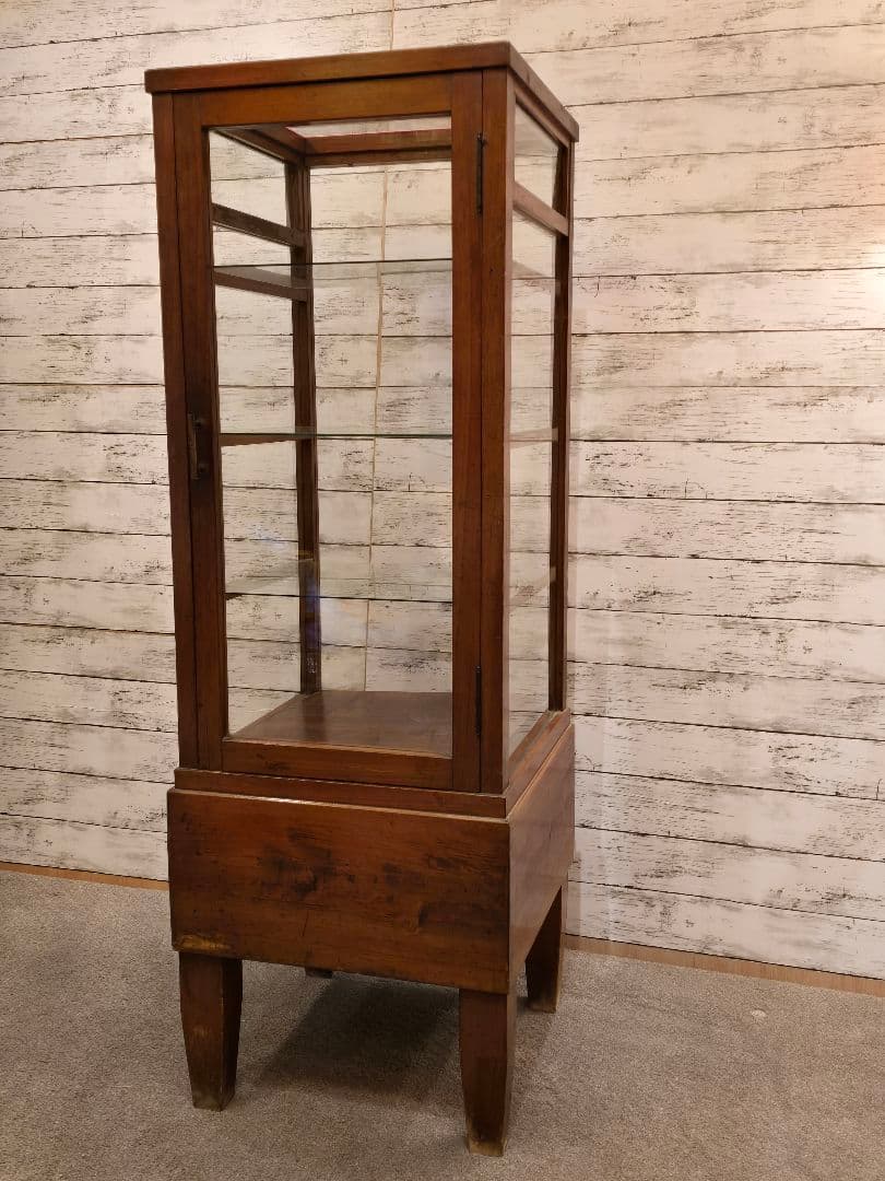 プ*い様 ガラスケース　昭和レトロ　古家具　パンケース　店舗什器　ショーケース