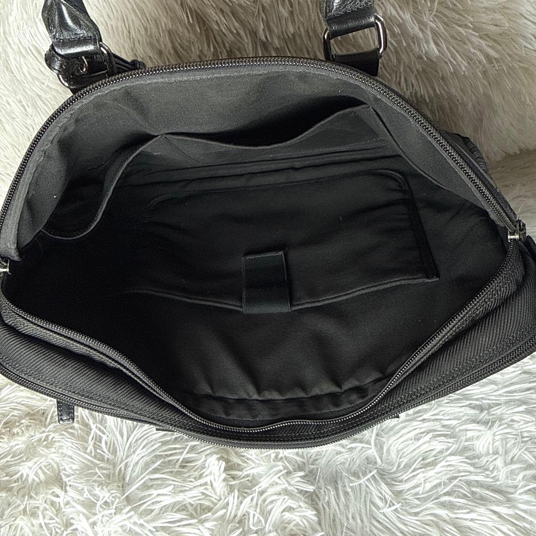 ブラックレーベルクレストブリッジ 2way ビジネスバッグ 黒 通勤 A4収納可