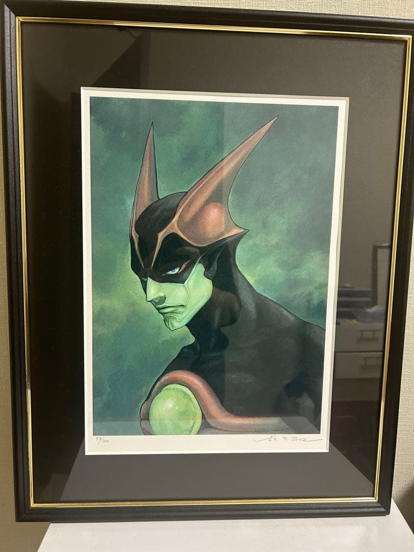 ZETMAN 複製原画　桂正和　直筆サイン入り